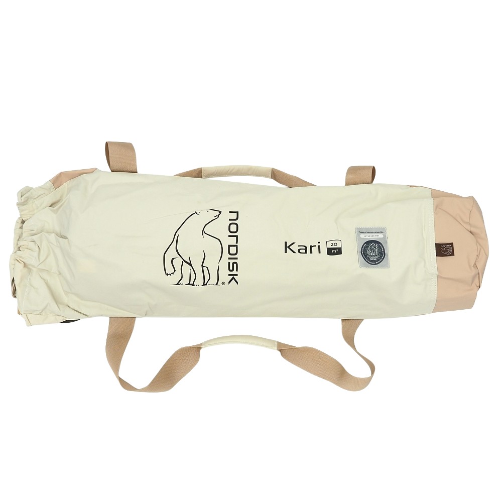 未使用品 NORDISK KARI 20 TECHNICAL COTTON TARP タープ 【サイズ:400cm×500cm】 NATURAL 定価77000円 242043 キャンプ アウトドア ノルディスク 5L/E07268/LUN08/HM/RR/SYM|LOOPSTYLE