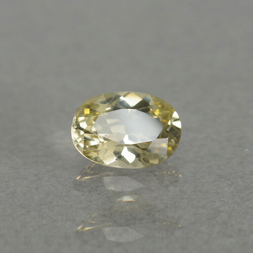コーネルピン 1.12ct bf-1737 褐色が目立たない落ち着いた黄色で輝きの強さ、透明感の高さを引き立て力強い輝きです。 レアストーン専門店大阪ウエルダー