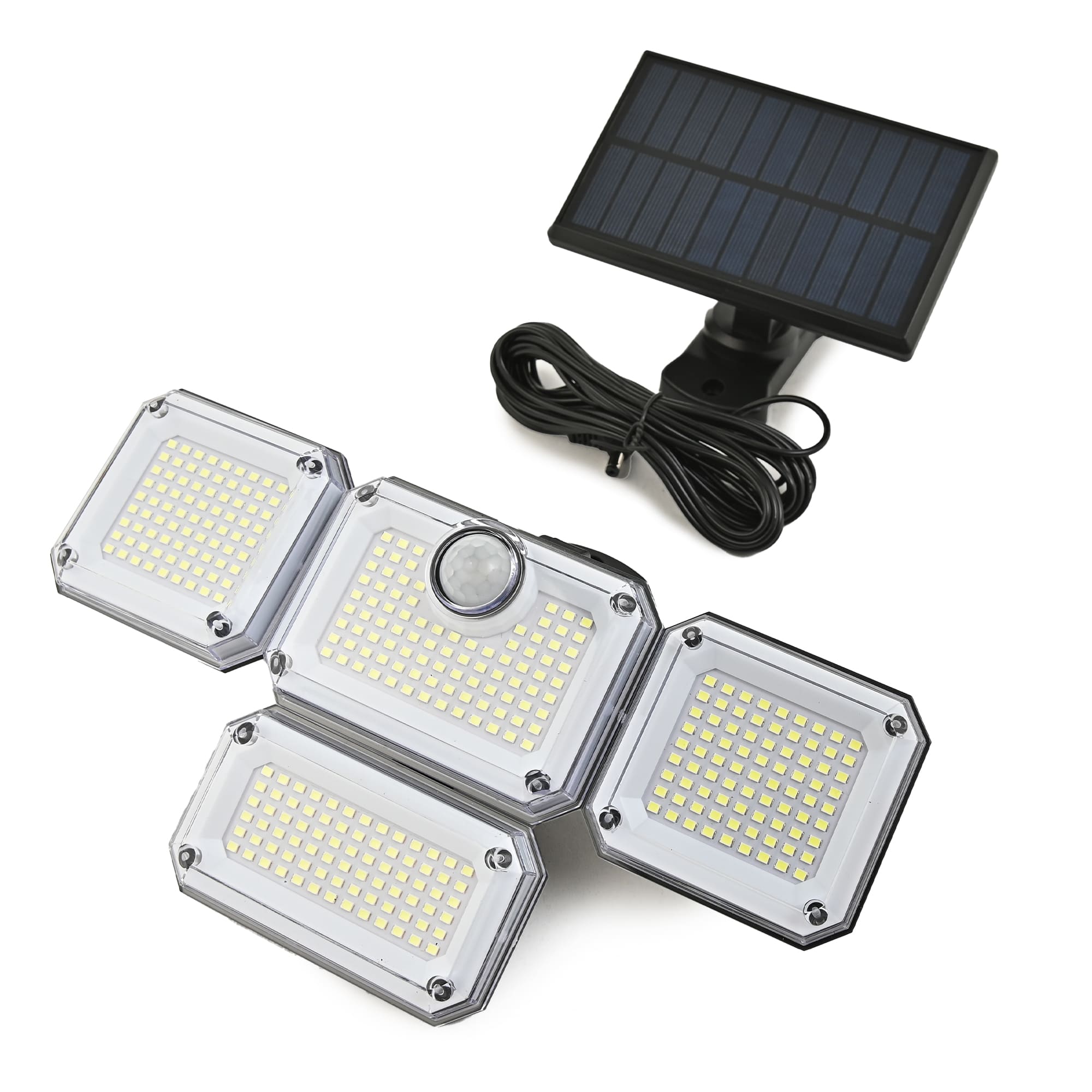 楽天市場】ソーラーライト 屋外 防水 人感 センサーライトソ5面