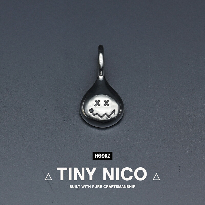 楽天市場】日本製 HOOKZ ニコちゃん タイニーネックレス 丸目