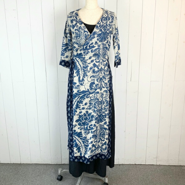 生まれのブランドで Kapital キャピタル ボイルガーゼダマスク柄抜染ptライチードレス 送料無料 レディース カシュクールワンピース E9igqk9p3jcl Rashiastrologer Com