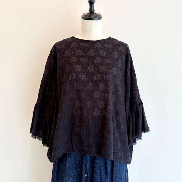 楽天市場】qiri【キリ】【SALE】old letter flowers long gilet【送料