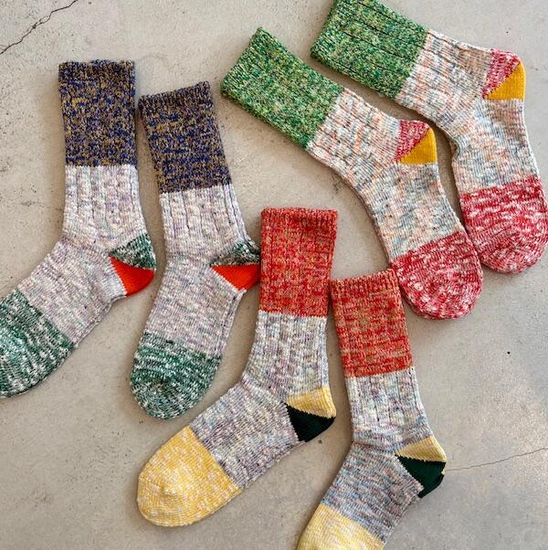 楽天市場】KAPITAL 56本 ラスタ RAINBOWY HAPPY HEEL ソックス EK