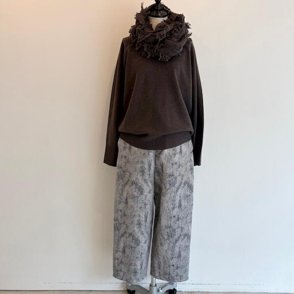 楽天市場】qiri【キリ】【SALE】old letter flowers long gilet【送料