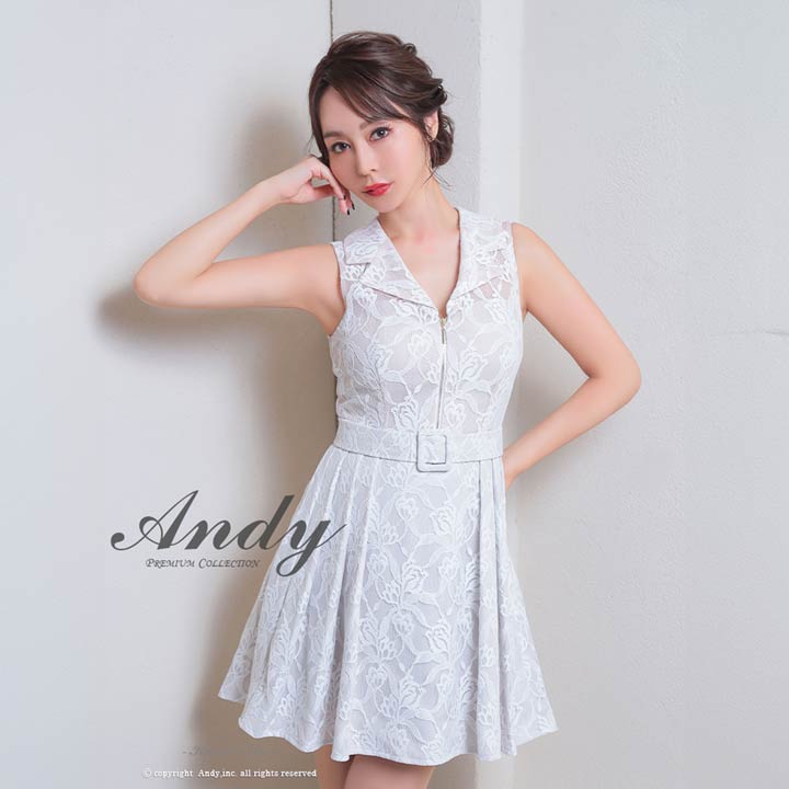 【最大1,500円OFFクーポン 7/19 20:00~7/26 1:59】 [Andy] キャバドレス キャバ嬢 ドレス デイジーストア 即日発送 ミニ レース ノースリーブ タイト 襟付きオールレースベルトモチーフノースリーブタイトミニドレス｜dazzystore（デイジーストア）