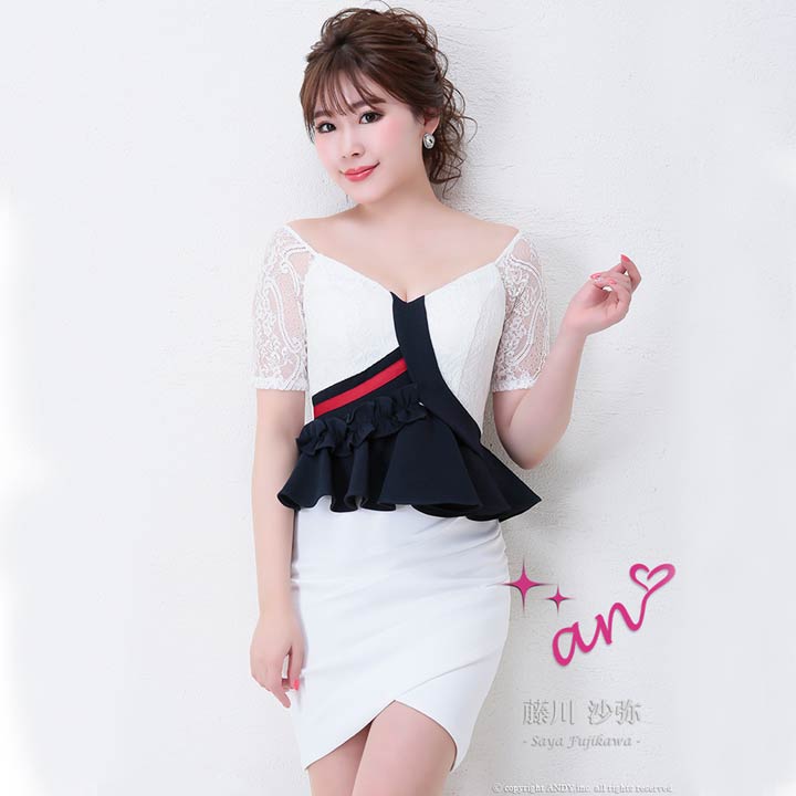 超特価新品sale開催のキャバ ドレス キャバ キャバドレス 大きいサイズ ドレス ワンピース ミニドレス セクシー ナイトドレス キャバクラ レディース ミニ丈 女性 大人 ホステス 水商売 クラブ 500円offクーポン対象 送料無料 キャバ ドレス 袖付き レース バイ