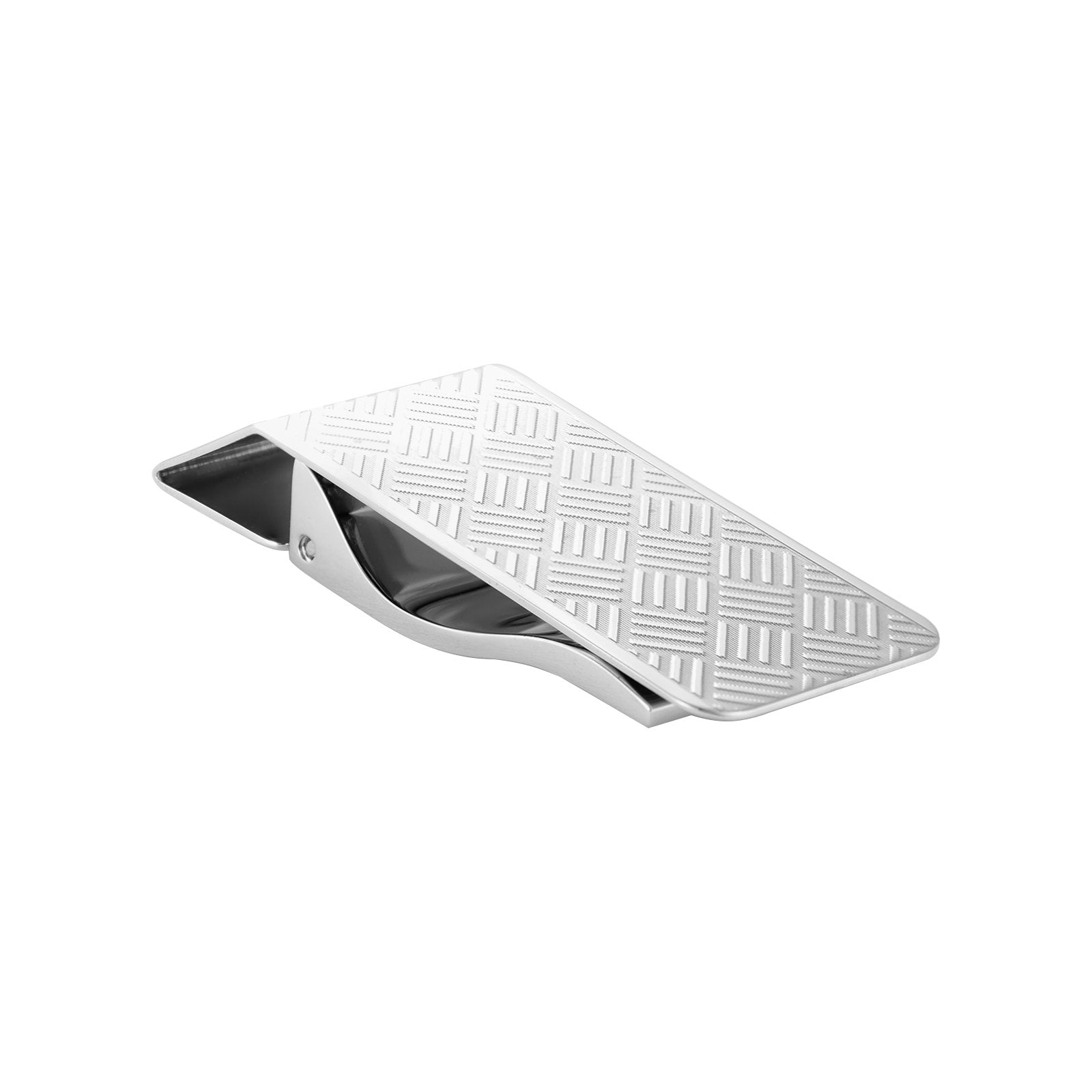 Chevron Money Clip シェブロン マネークリップ ウォレット ファッション 財布 小物 レディース メンズ シルバー こだわり ブランド 贈り物 ギフト カジュアル 特製 高級 フランス パリ|LOUIS FAGLIN
