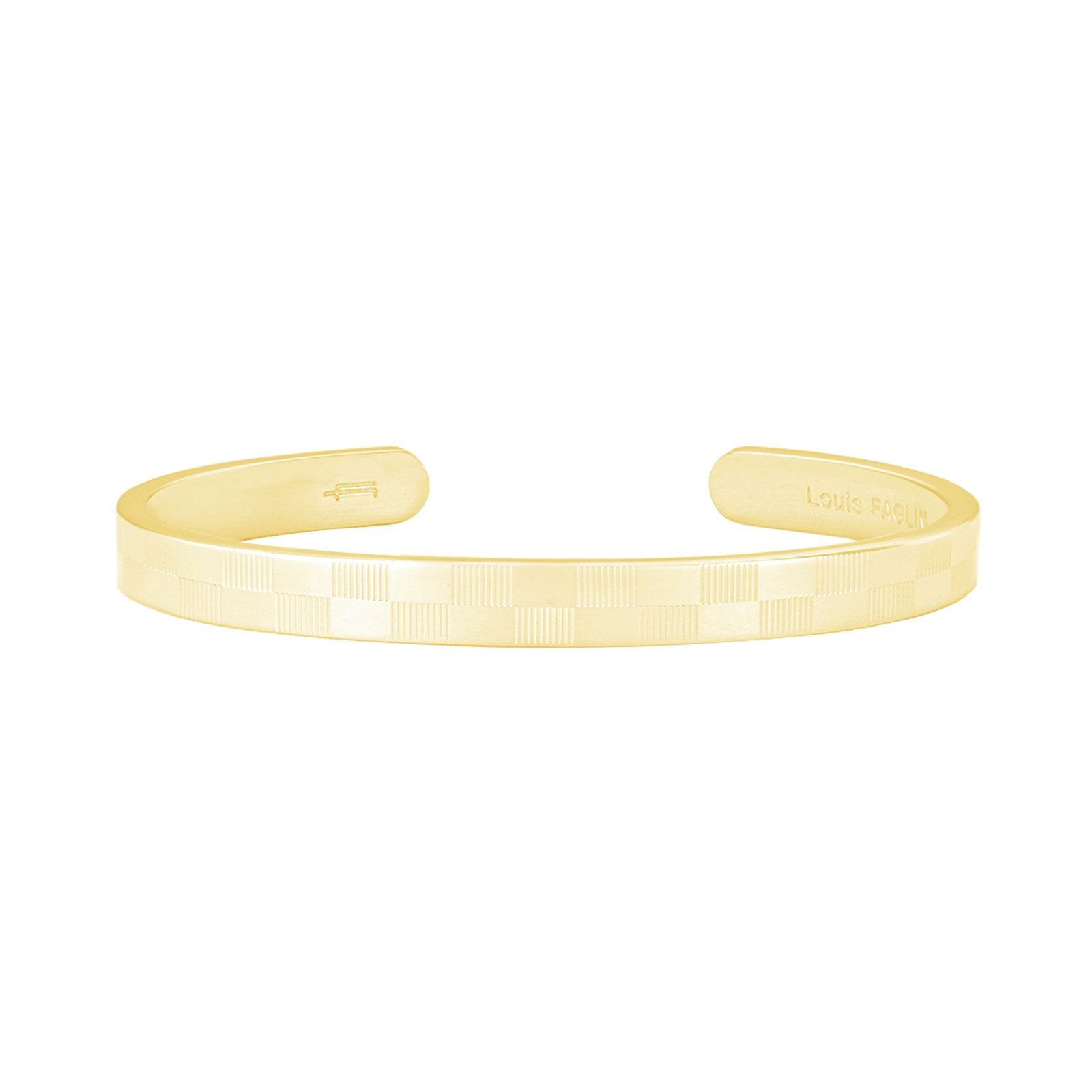 Damier Bangle ダミエ バングル ブレスレット ジュエリー アクセサリー レディース メンズ ユニ ゴールド シルバー ローズゴールド おしゃれ こだわり ブランド 贈り物 結婚式 記念日 スタイリッシュ 特製 高級 フランス パリ