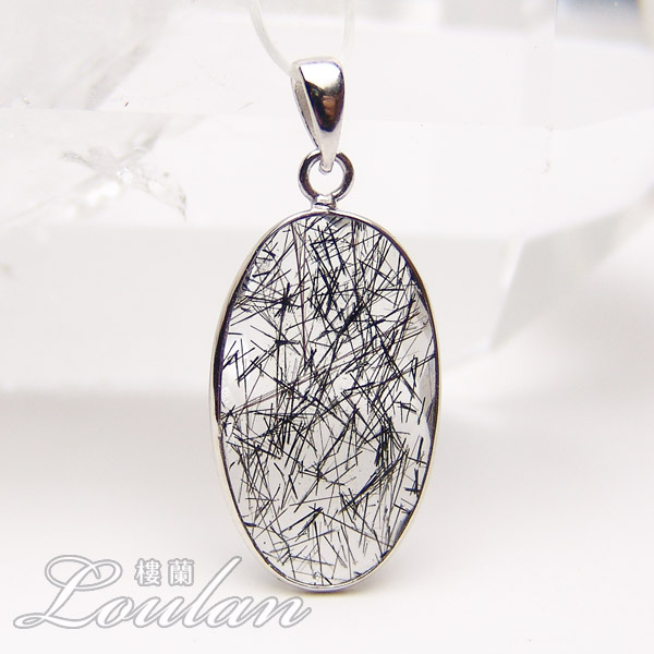 【高品質！数量限定入荷！】 ブラックルチル ペンダントトップ 石部分約23×13mm、約2g【限定1点モノ 3323-00-914-002】 天然石 パワーストーン