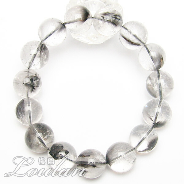 SHOP》【ラビットヘアールチルクォーツ/針水晶】ブレスレット[0921