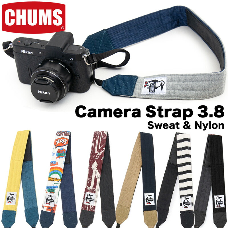 チャムス CHUMS カメラストラップ 3.8 スウェットナイロン CH60-2184 CHUMS(チャムス)ONLINE SHOP