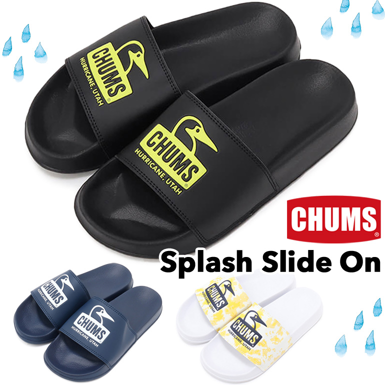セール！チャムス / CHUMS スプラッシュスライドオン Splash Slide On（シャワーサンダル、サンダル、つっかけ）CH63-1018 CHUMS(チャムス)ONLINE SHOP画像