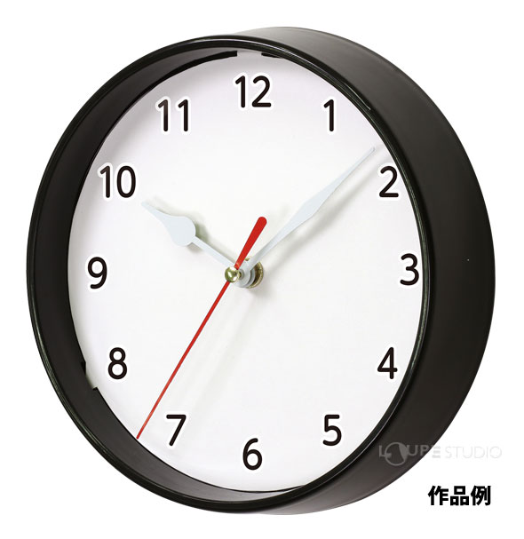 楽天市場 サークルクロック 点描セット 黒ペン付 時計 工作 美術 学習教材 小学生 手作りキット 自由研究 ルーペスタジオ