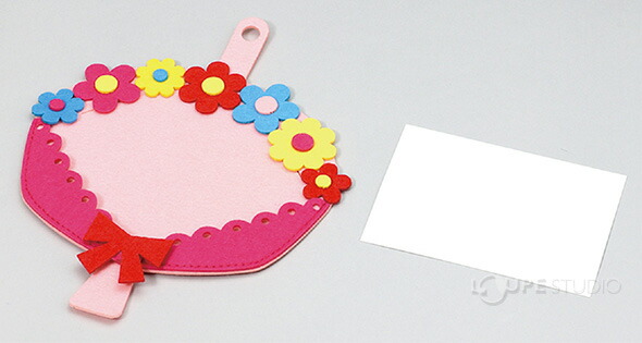 楽天市場 フェルト キット 花束フェルトフレーム お絵かき 図工 工作 子供 幼稚園 保育園 小学生 母の日 誕生日 プレゼント 卒業 壁掛け クリスマスプレゼント ルーペスタジオ