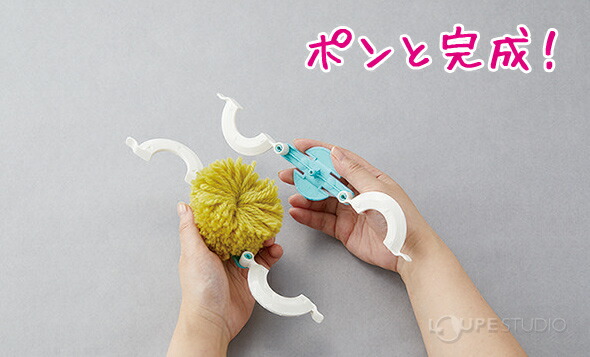 市場 スーパーポンポンメーカー 編み物 おもちゃ Clover 動物ぽんぽん 女の子 クロバー 中セット