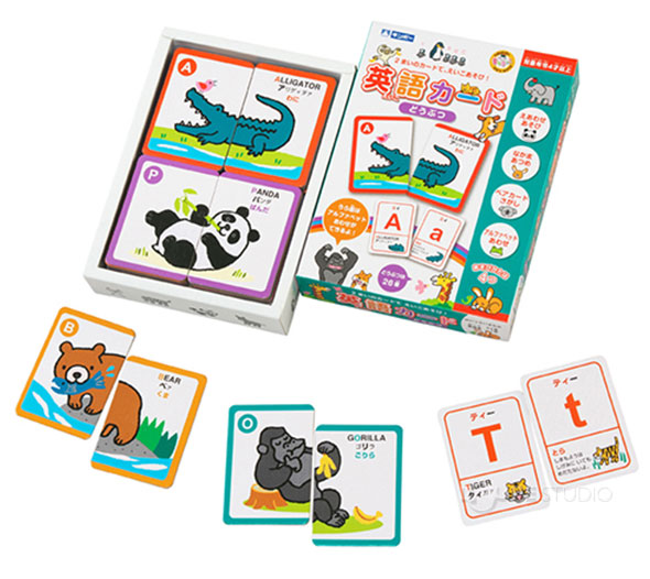 楽天市場 絵合わせ カード 幼児 英語カード どうぶつ カードゲーム 知育玩具 4歳 5歳 6歳 室内 遊び おもちゃ 子供英語 イラスト 学習 勉強 ルーペスタジオ