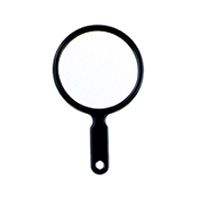 ハンドミラー [手鏡] S ブラック 【ミラー ハンドミラー 鏡 手鏡 丸型 シンプル 可愛い 売れ筋】