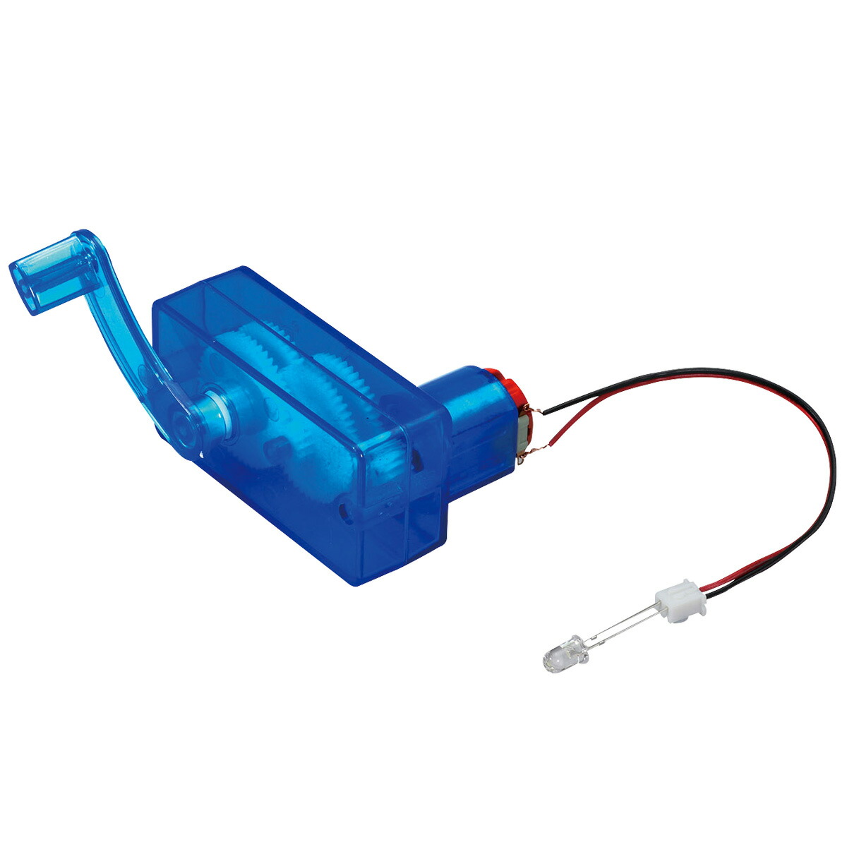 楽天市場 工作キット 小学生 手回し発電機組立キット 手作り 理科 科学 実験セット 知育玩具 おもちゃ 室内 夏休み 自由研究 男の子 女の子 ルーペスタジオ