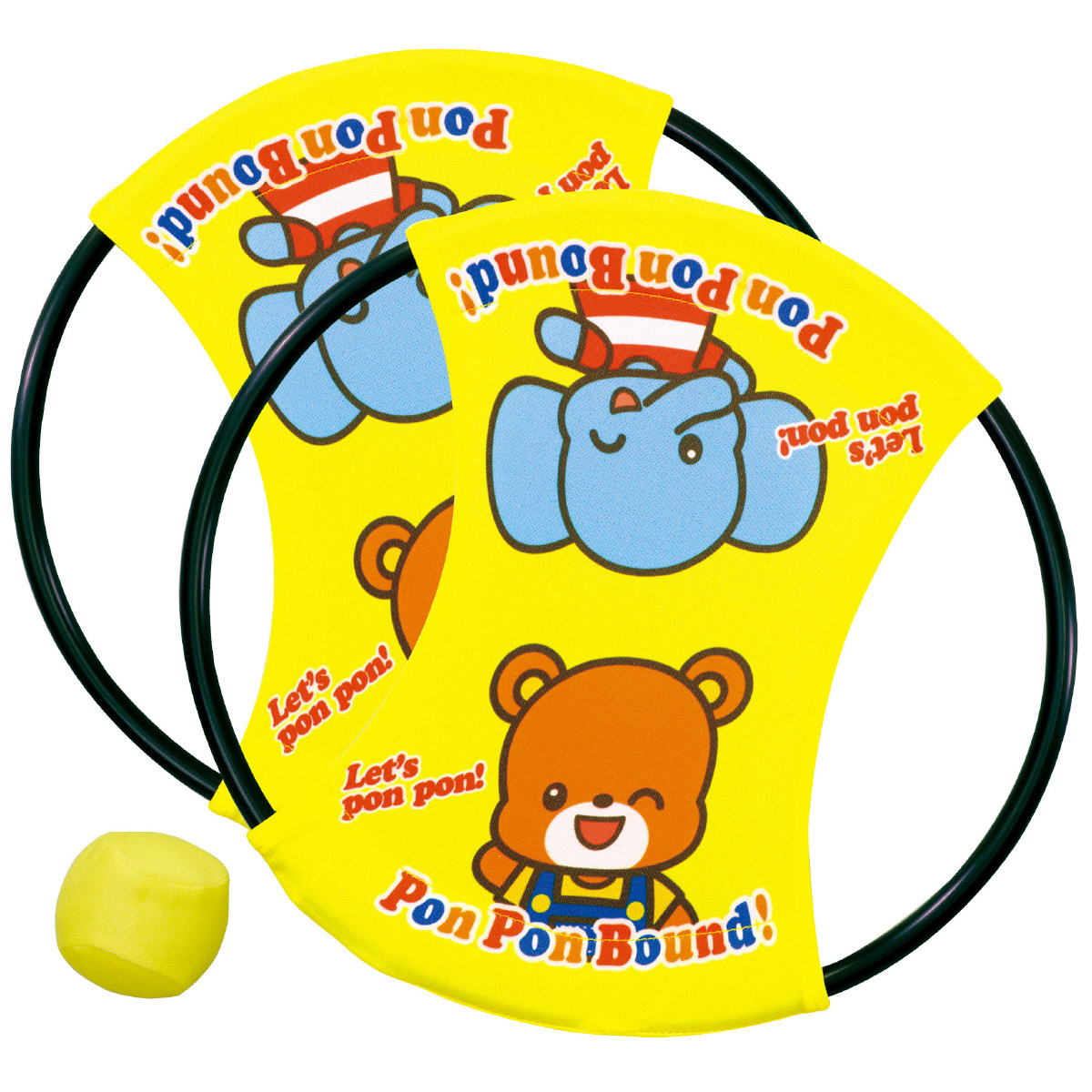 楽天市場 アニマルポンポンバウンド スマイル ボール 玩具 おもちゃ 動物 幼児 ゲーム ルーペスタジオ