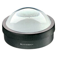 虫眼鏡 デスクトップルーペ [bright field magnifiers] 1.8倍 65mm デスクに似合う置き型 携帯 文鎮 1421 エッシェンバッハ エッシェンバッハ