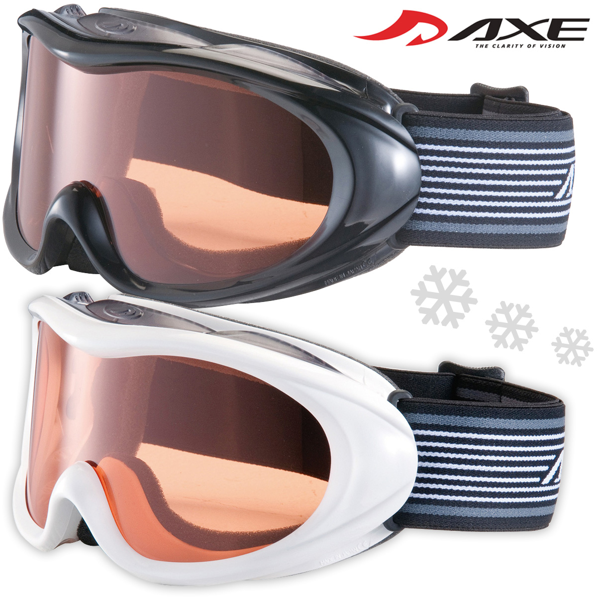 AXE ゴーグル スノーボード レディース