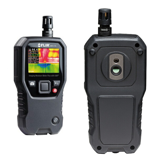 楽天市場 赤外線サーマルイメージカメラ 内蔵水分計 マルチモイスチャーメーター サーマルイメージ付 赤外線カメラ フリアー Mr176 Flir 環境計測 日本正規品 ルーペスタジオ