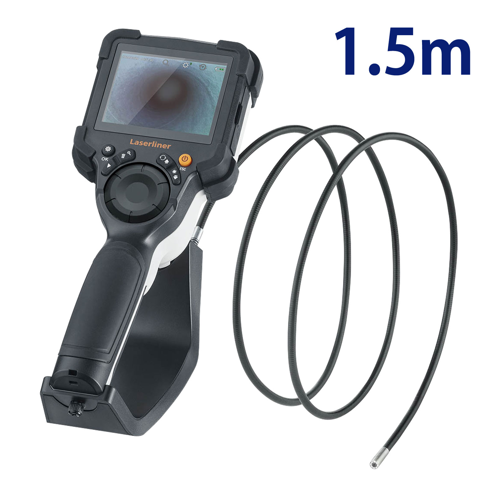 工業用内視鏡 ビデオインスペクター Mini 直径6mm、長さ1.5m 防水 耐油 カメラ ファイバースコープ