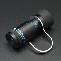 単眼鏡 遠近マルチ用 KM-421 4.2倍 10mm 29グラム 弱視の方 フィンガーリング付属 池田レンズ