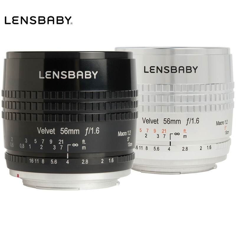 レンズベビー Velvet[ベルベット]56 焦点距離56mm F1.6 ケンコー KENKO 単焦点レンズ カメラ 一眼レフ 交換レンズ クラシック ポートレート 人物撮影 マクロ撮影 風景 物撮り