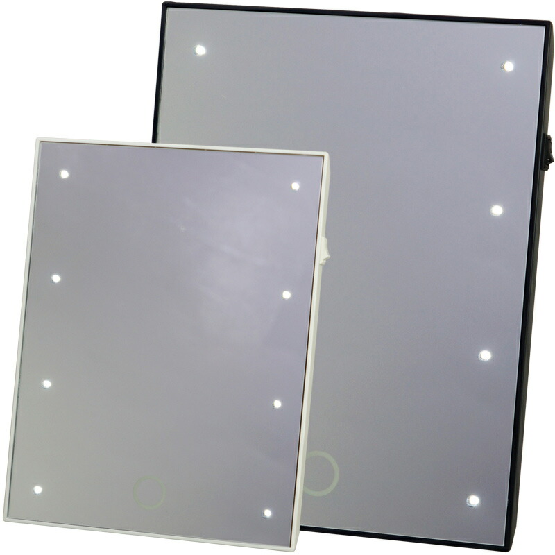 ダイヤモンドミラー　万雄　LED ダイヤモンドミラー