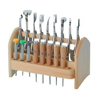 工具セット 18点セット 工具 収納 整理 ドライバー ヤットコ ナット廻し ツールスタンド|ルーペスタジオ