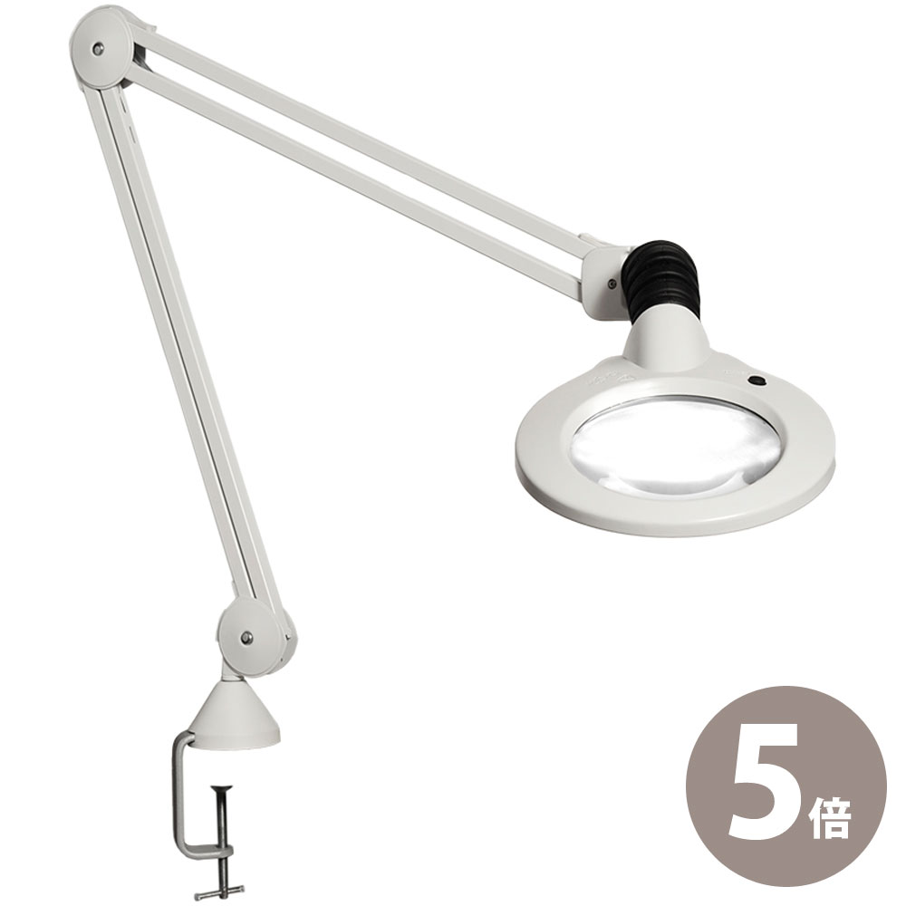 在庫一掃 Led照明拡大鏡 Luxo Kfm Led 5倍 フリーアーム式 明るさ調節機能付 Kfm Led 5 オーツカ光学 ルーペ 拡大鏡 ライト付き 虫眼鏡 虫めがね 工具 検品 新規購入 Blog Belasartes Br