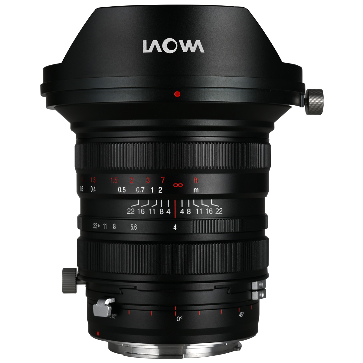 カメラ 交換レンズ キャノン ニコンソニー 用 20mm F4‐F22 Zero-D Shift レンズフード 超広角 シフトレンズ LAOWA マニュアルフォーカス 一眼レフカメラ ラオワ