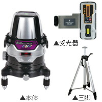 楽天市場】レーザーロボNeo31AR BRIGHT受光器・三脚セット 78243 