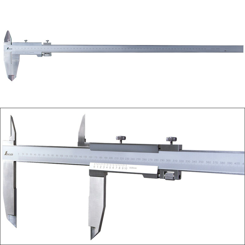 普及ノギス 600mm シンワ測定 19921 測定 測定工具 DIY おすすめ｜ルーペスタジオ
