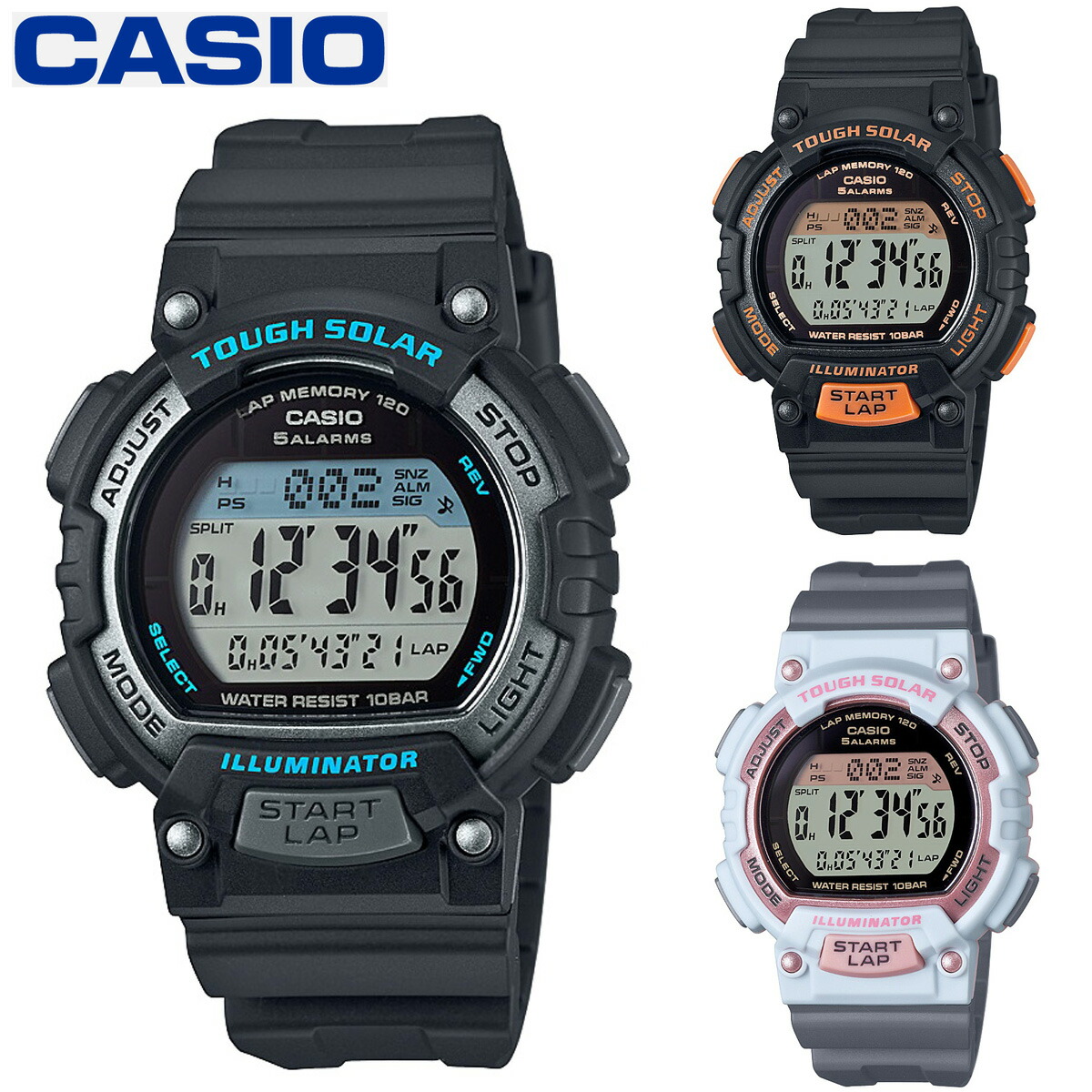 楽天市場】カシオ 腕時計 ソーラー スポーツウォッチ CASIO ランニング 