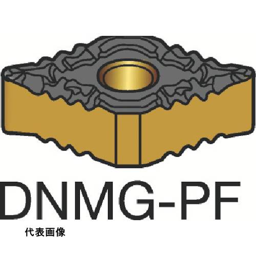 ターニングチップ SANDVIK T-Max P 旋削用ネガチップ(110) 1525 [DNMG 15 04 08-PF 1525] 10個セット 送料無料