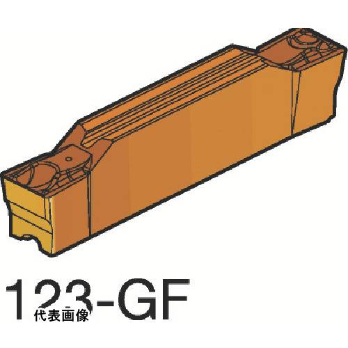 ターニングチップ SANDVIK コロカット1・2 溝入れ加工用チップ(320) H13A [N123L2-0800-0002-GF H13A] 10個セット 送料無料｜ルーペスタジオ
