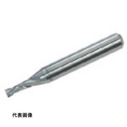 三菱K 2枚刃CRNコーティング銅電極加工用 超硬スクエアエンドミルミディアム刃長(M)0.2mm 工事 建築 大工 diy [CRN2MSD0020S04] 販売単位：1 送料無料