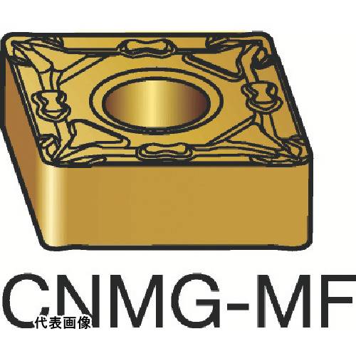 チップ SANDVIK T-Max P 旋削用ネガチップ(110) 1105 [CNMG 12 04 08-MF 1105] 10個セット 送料無料｜ルーペスタジオ