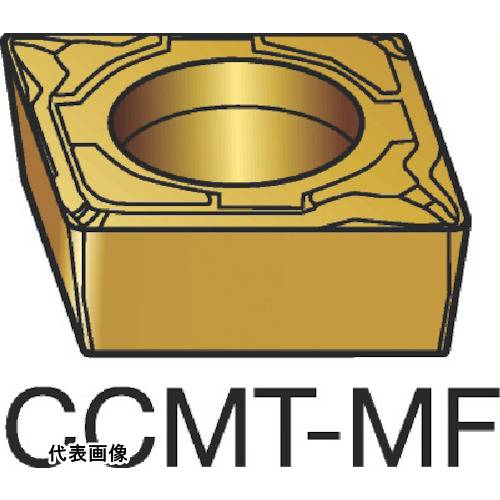 ターニングチップ SANDVIK コロターン107 旋削用ポジチップ(120) 2015 [CCMT 06 02 04-MF 2015] 10個セット 送料無料