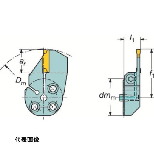 工具ターニングホルダー SANDVIK コロターンSL コロカット1・2用突切り・溝入れブレード(420) [570-32R123H23B] 販売単位：1 送料無料