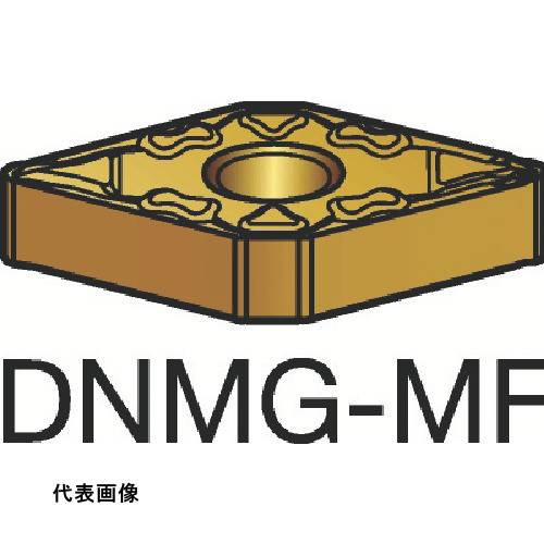 ターニングチップ SANDVIK T-Max P 旋削用ネガチップ(110) 5015 [DNMG 15 06 04-MF 5015] 10個セット 送料無料