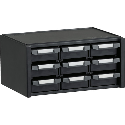 TRUSCO トラスコ中山 導電性マスターBOX 342X241XH168 引出3列3段 [BD-900N] BD900N 販売単位：1 送料無料