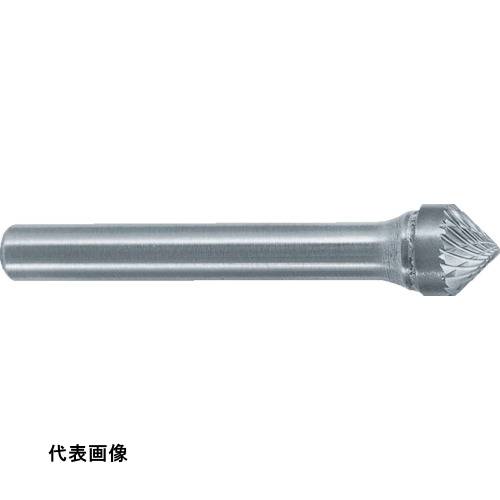 スーパー スーパー超硬バー シャンク径6mm(円錐型90度)ダブルカット(刃径:19.0) [SB49C05] 販売単位：1 送料無料 6,816円