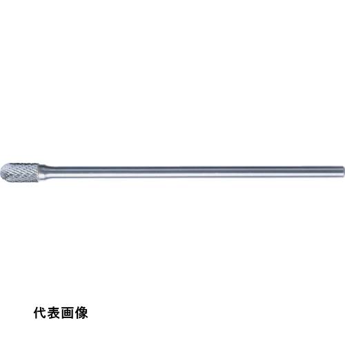 スーパー スーパー超硬バー ロングシャンク径6mm(先丸円筒型)ダブルカット刃径12.7 [SB2C08L] 販売単位：1 送料無料｜ルーペスタジオ