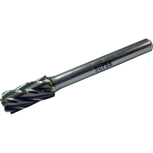 スーパー スーパー超硬バー アルミカット ロー付タイプ シャンク径6mm 円筒型 刃径:9.5 [SB1C02SA] 販売単位：1 送料無料