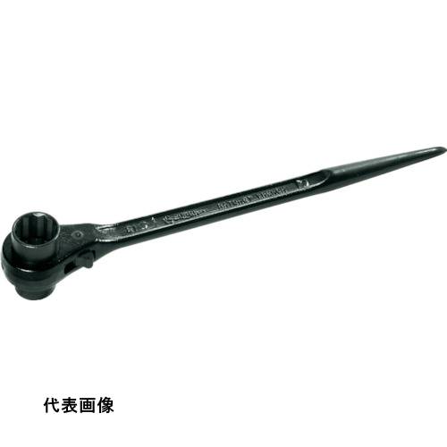 スーパー 両口ラチェットレンチ(爪式)六角対辺:23×26 [RN-2326] 販売単位：1 送料無料