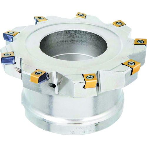 イスカル フライス工具 タングフィン 刃数5枚 刃径50.0mm [HTF D050-05-22-R-LN10] HTFD0500522RLN10 販売単位：1 送料無料｜ルーペスタジオ