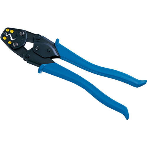 HOZAN 手動圧着工具(裸圧着端子・裸圧着スリーブ用) 全長270mm [P-75] 販売単位：1 送料無料